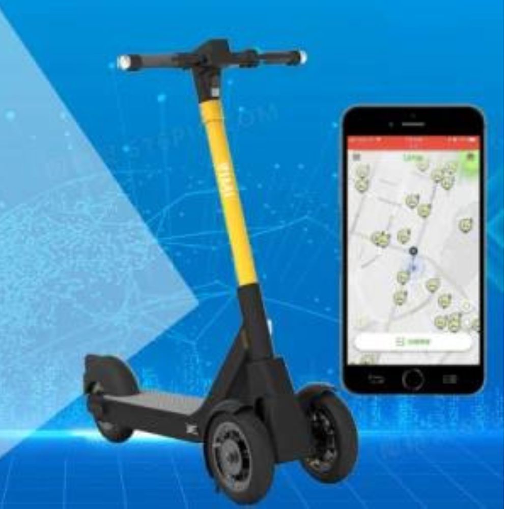 New GPS Three-Wheel Smart Self Balancing Electric Scooter