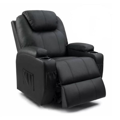 The Power Lift Chair in Faux Leather is the perfect way to relax and enjoy your leisure time. 