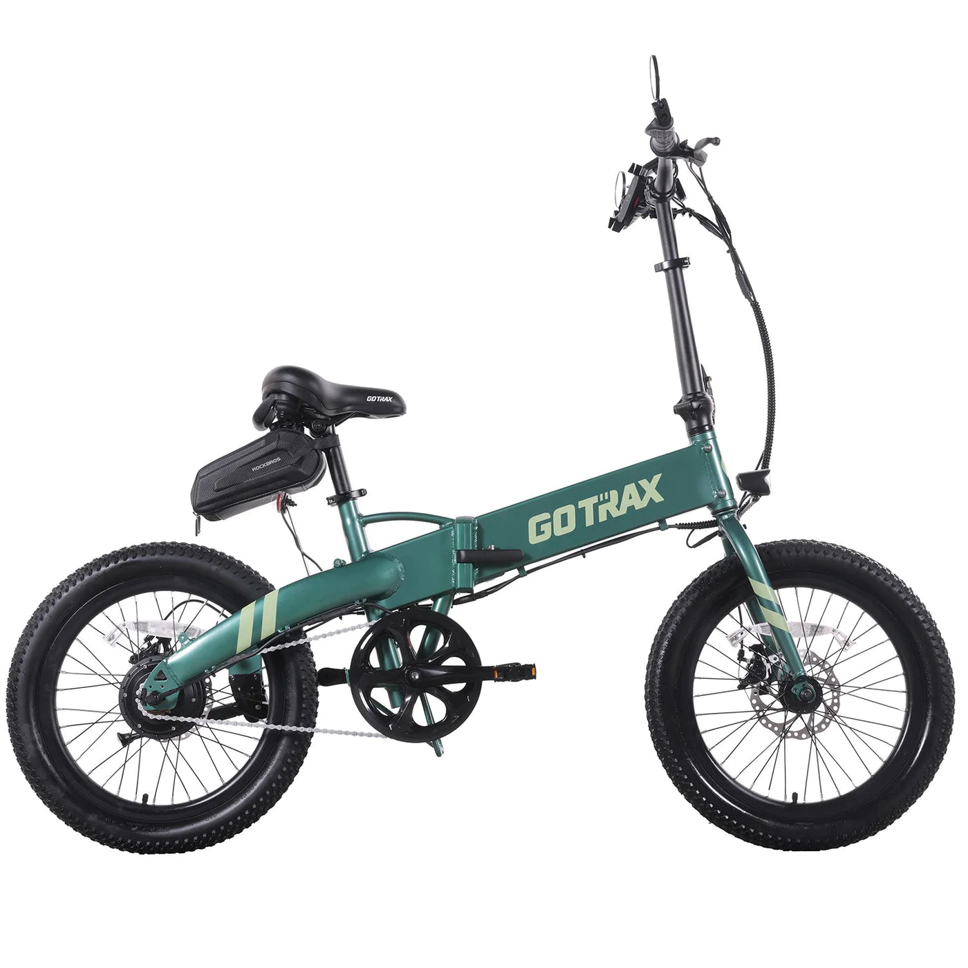 GoTrax F1 Foldable Electric Bike Version 2.0 | Green